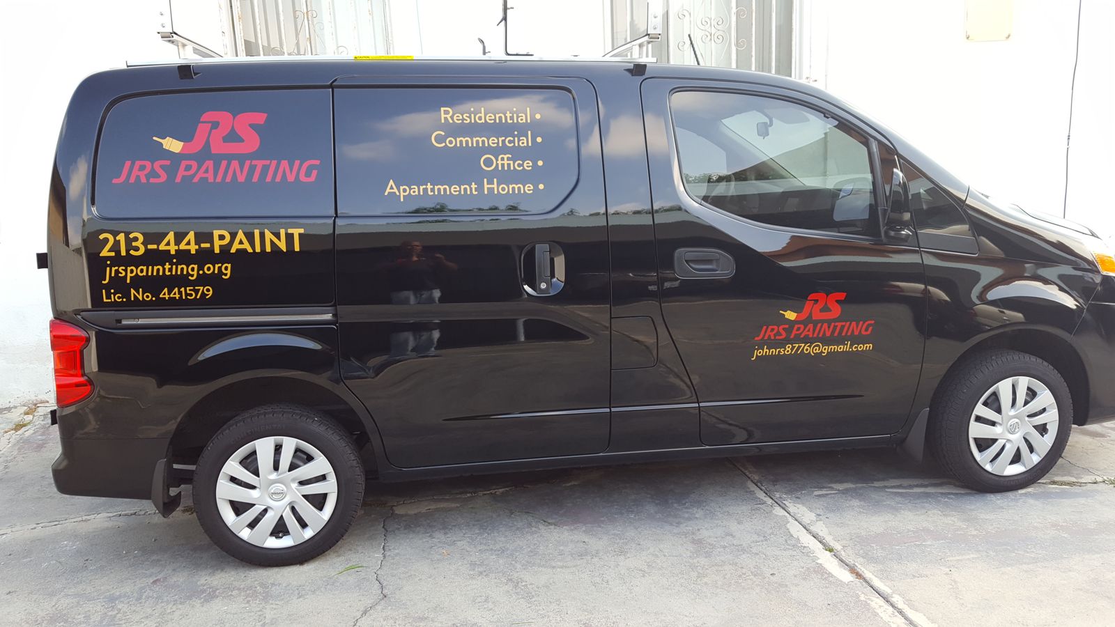 JRS company truck