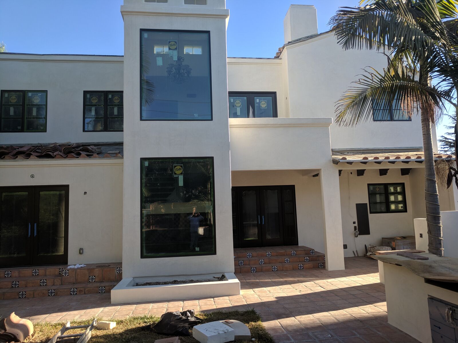 Santa Monica exterior repaint, front view